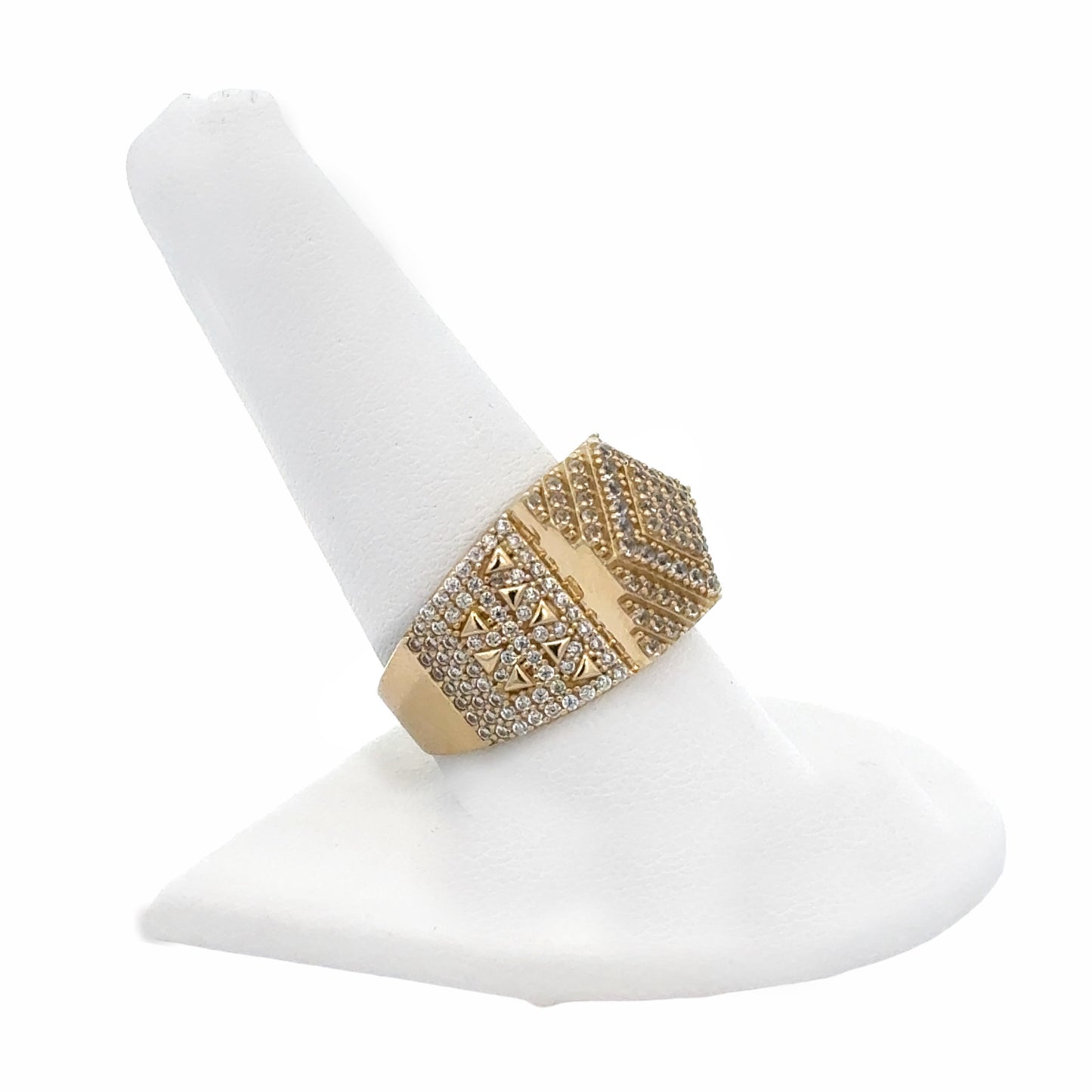 New 14K Men CZ Ring. H.J™️